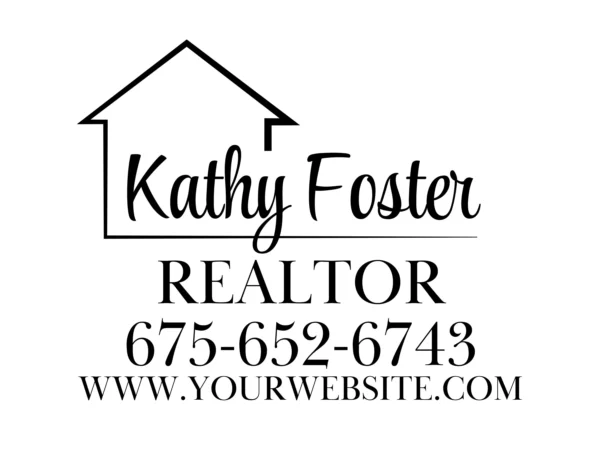 Real Estate Car Sticker for Realtors